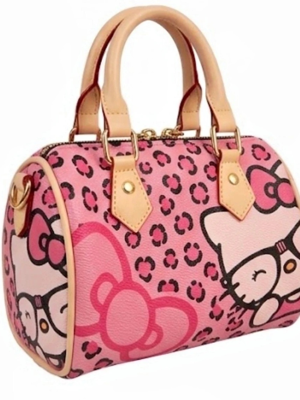 Sanrio Pink & Black Hello Kitty Bag